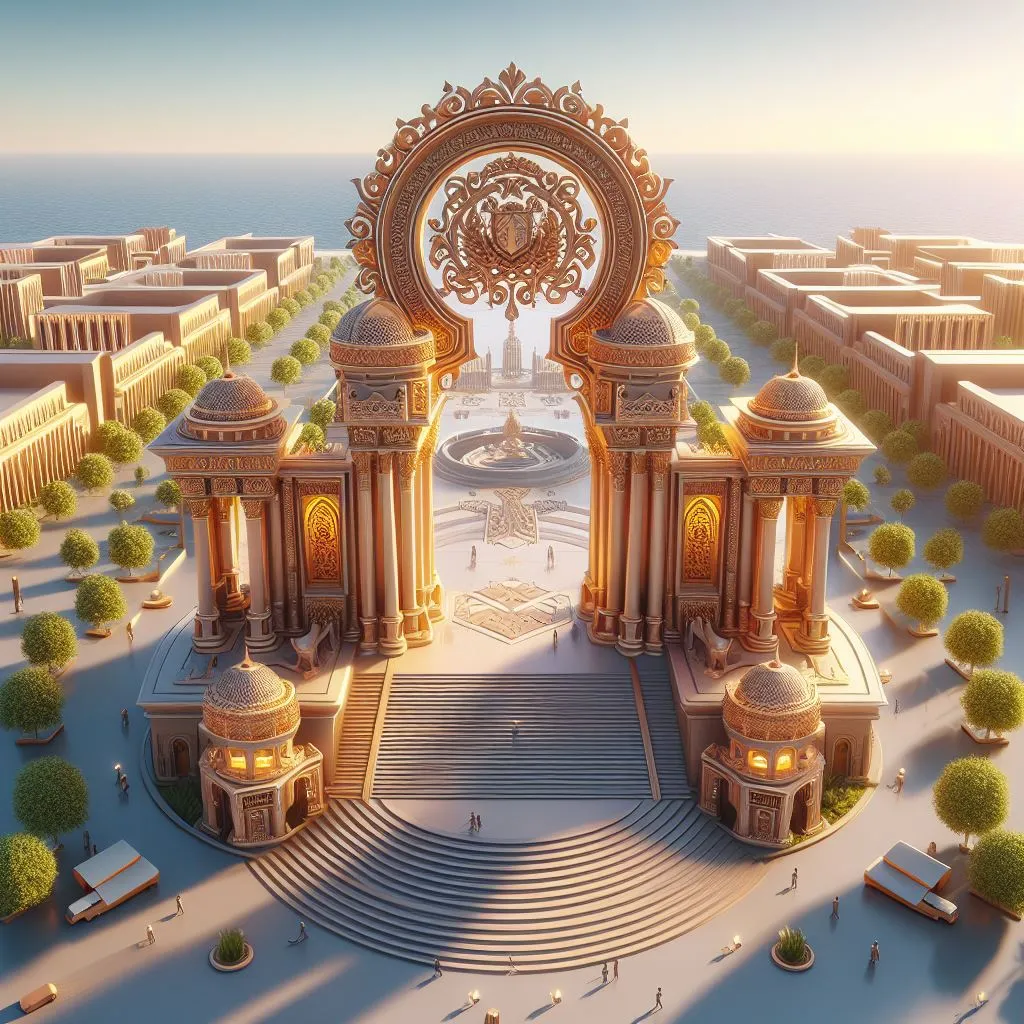 Universities decorations in Libya 1